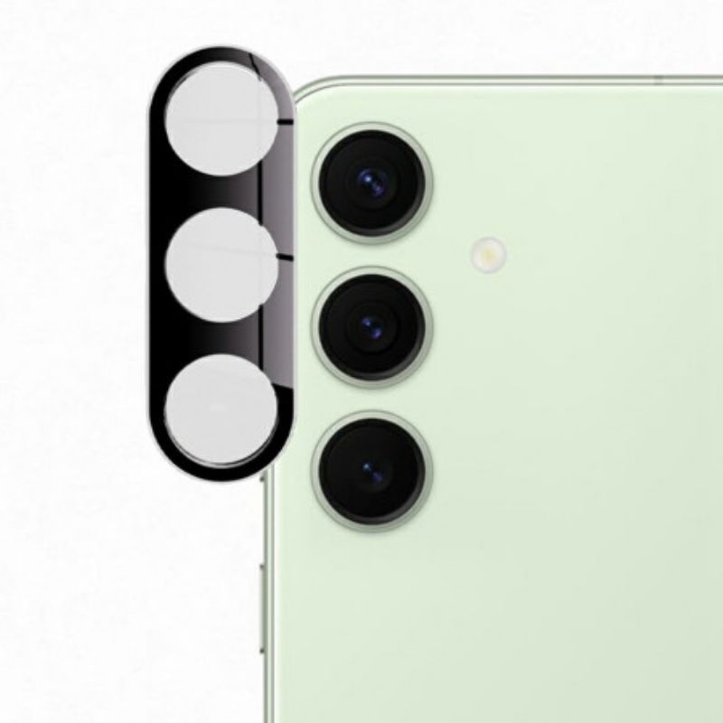 Linsskydd I Härdat Glas För Samsung Galaxy S25 5g (svart Version)