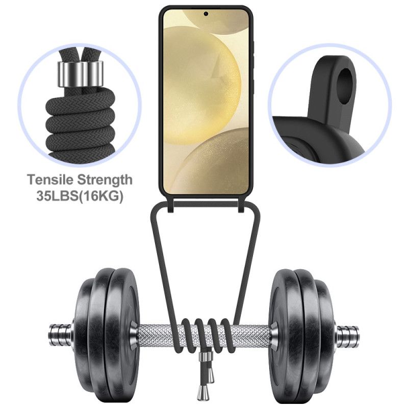 Skal För Samsung Galaxy S25 5g Flytande Silikon