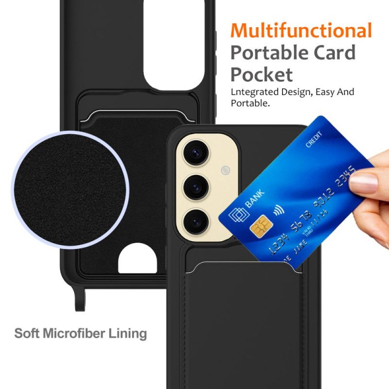 Skal För Samsung Galaxy S25 5g Flytande Silikon