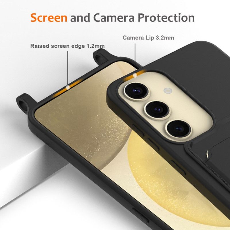 Skal För Samsung Galaxy S25 5g Flytande Silikon