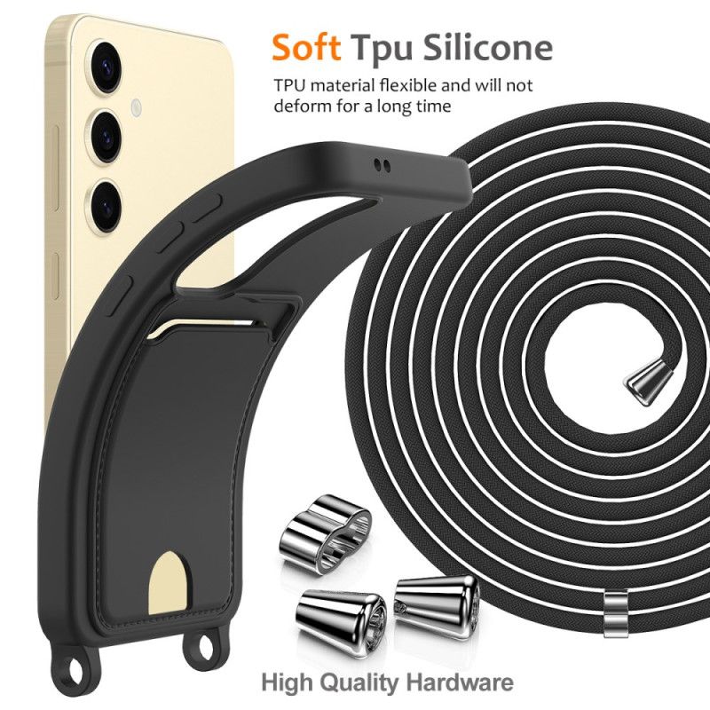 Skal För Samsung Galaxy S25 5g Flytande Silikon