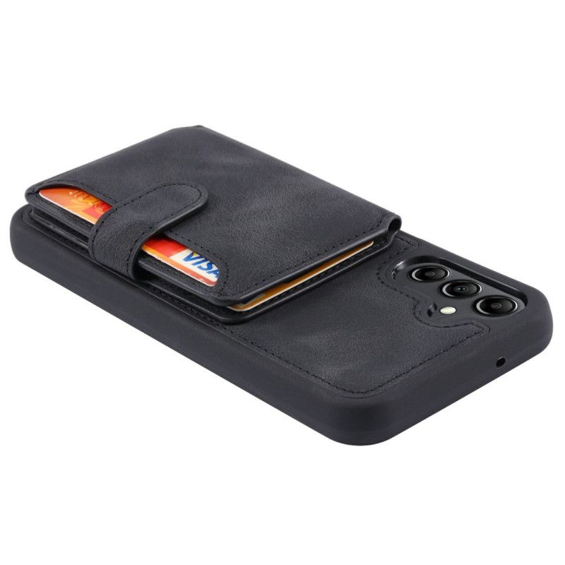 Skal Samsung Galaxy S25 5g Plånbok Med Mockaeffekt