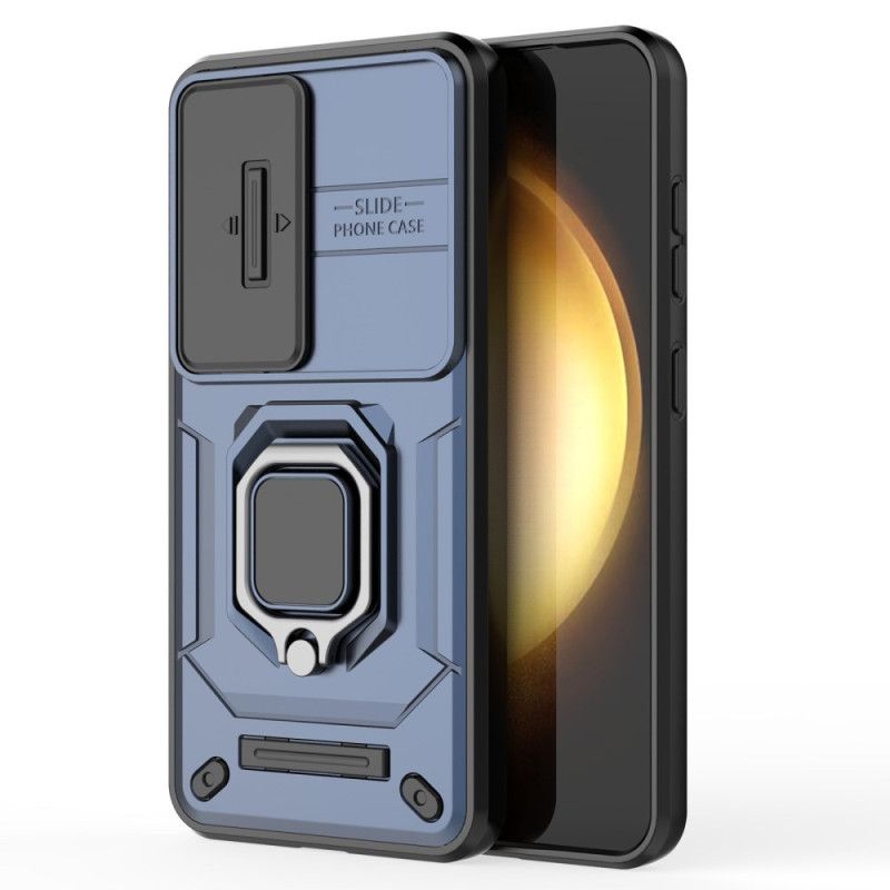 Skal Samsung Galaxy S25 5g Slitstarkt Ringfodral Med Kameraskydd