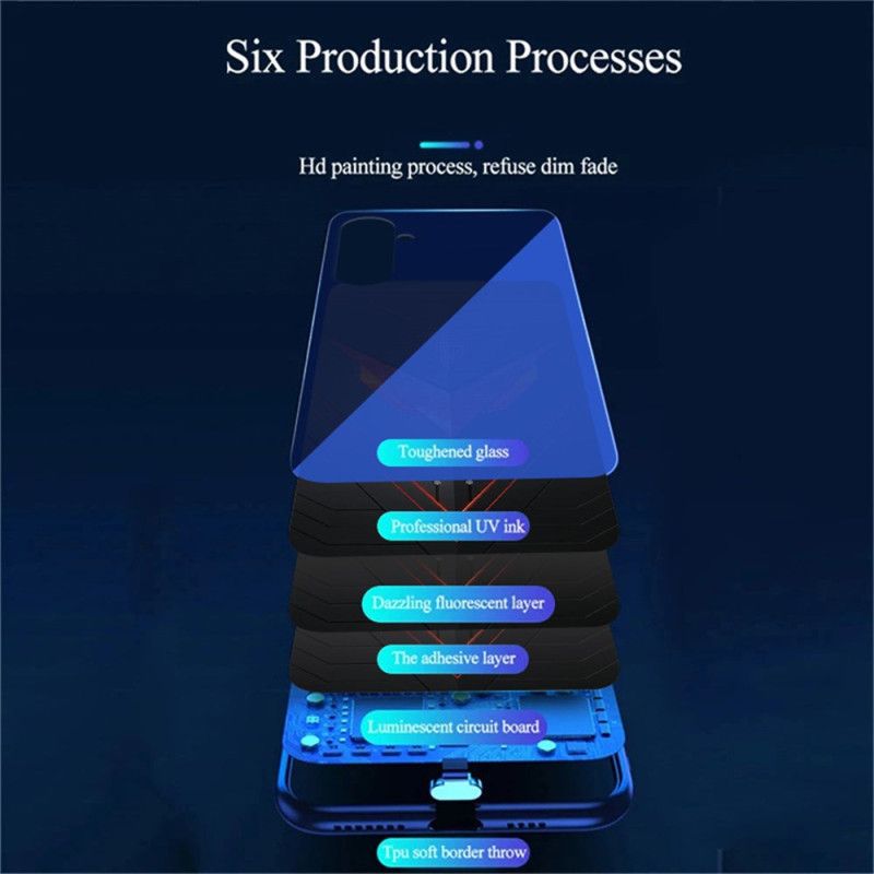 Skal Samsung Galaxy S25 5g Telefonfodral Rhythmic Lighting-serien