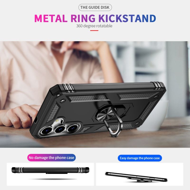 Skal Samsung Galaxy S25 5g Telefonfodral Roterande Ringhållare
