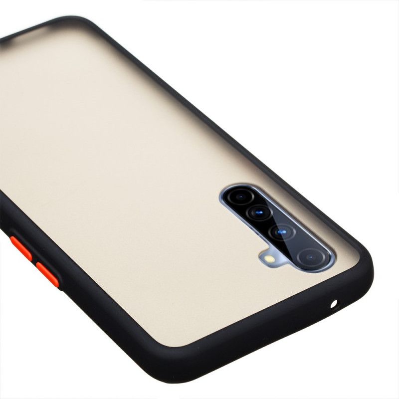 Skal Realme X50 Pro Svart Hybrid Silikonfälg Design