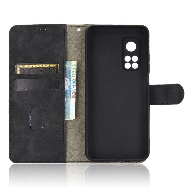 Fodral Xiaomi Mi 10T / 10T Pro Svart Hud-Touch