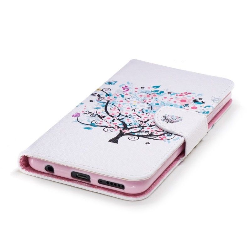 Fodral för Huawei Y7 2018 Blommigt Träd