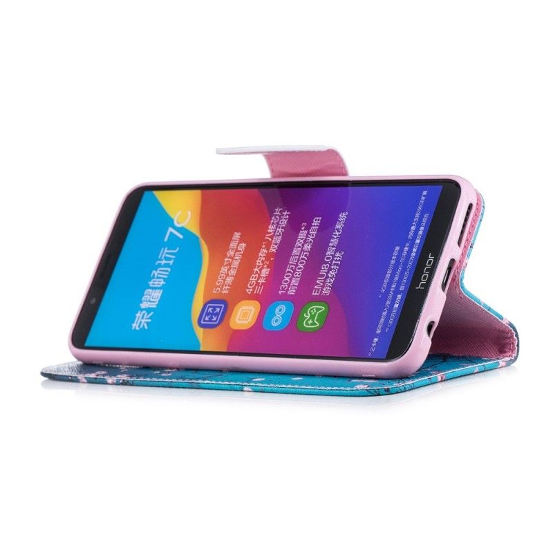 Fodral Huawei Y7 2018 Blommande Träd