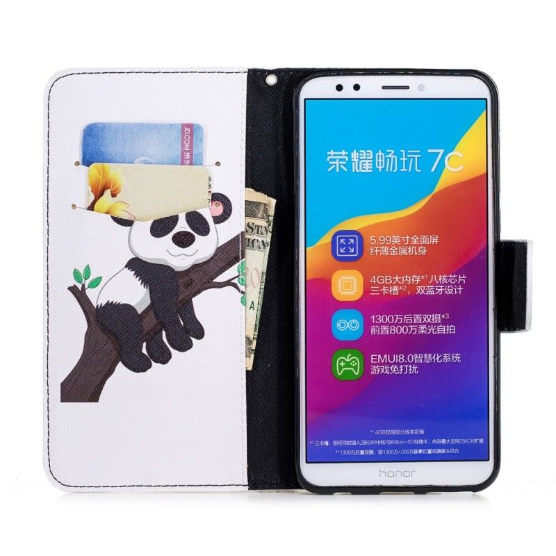 Fodral Huawei Y7 2018 Lat Panda