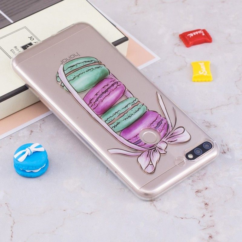 Skal Huawei Y7 2018 Mobilskal Gourmetmakroner
