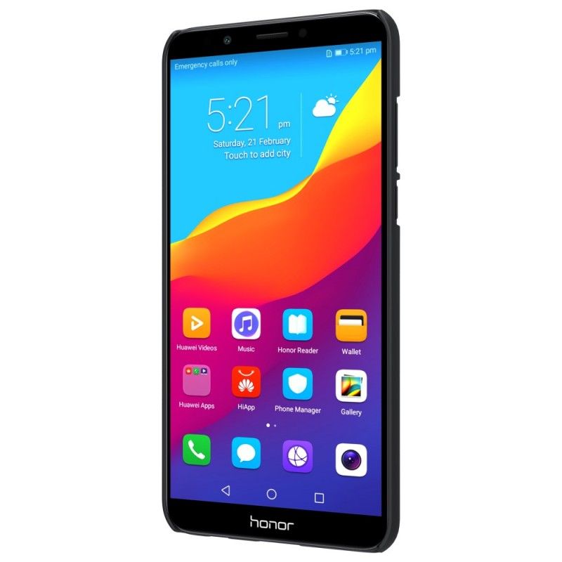 Skal Huawei Y7 2018 Svart Styv Frostat Nillkin