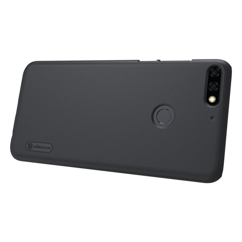 Skal Huawei Y7 2018 Svart Styv Frostat Nillkin