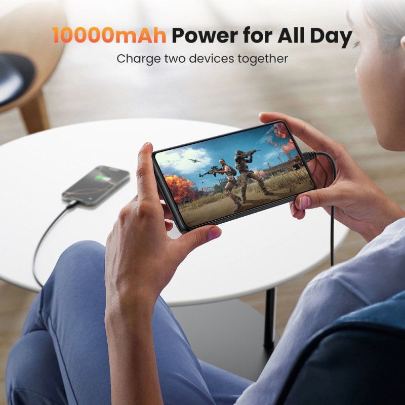 10000mah Batterifodral För Samsung Galaxy S25 Plus / S24 Plus Med Laddare Och Magnetfäste