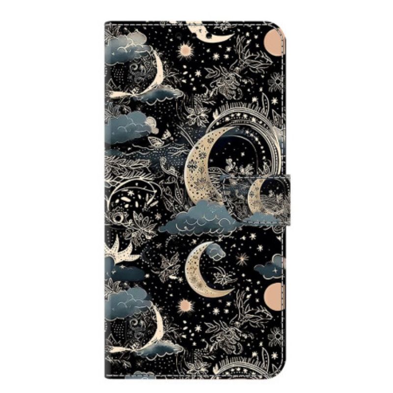 Fodral För Samsung Galaxy S25 Plus 5g Månmönster