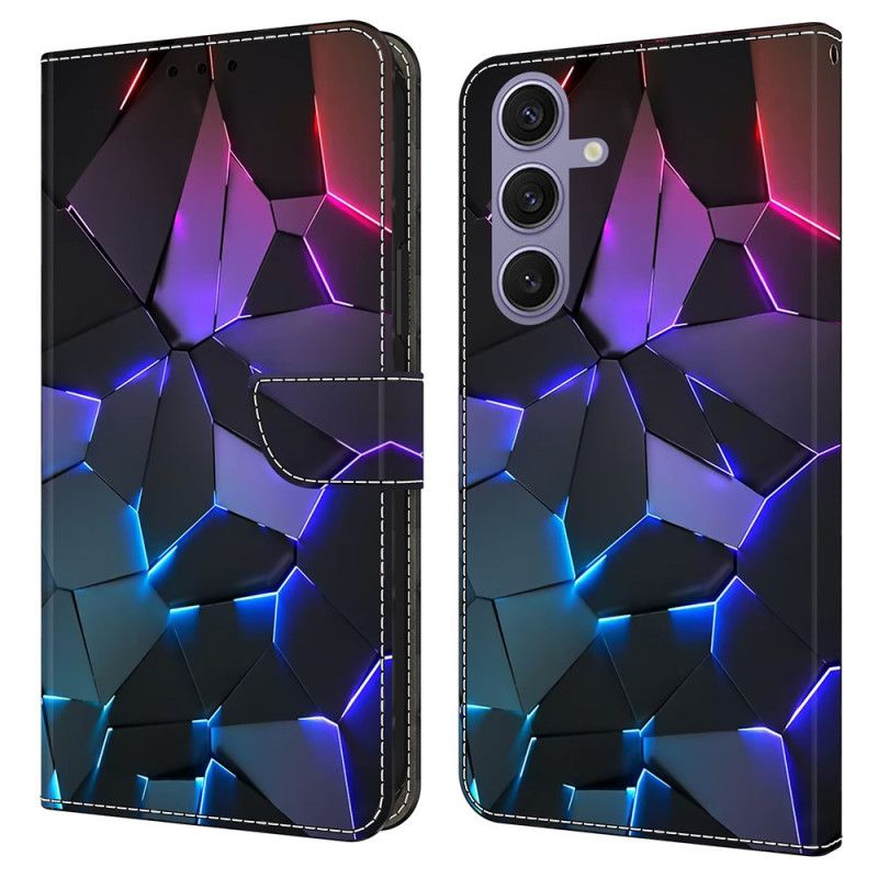 Fodral Samsung Galaxy S25 Plus 5g Blå Sprickor