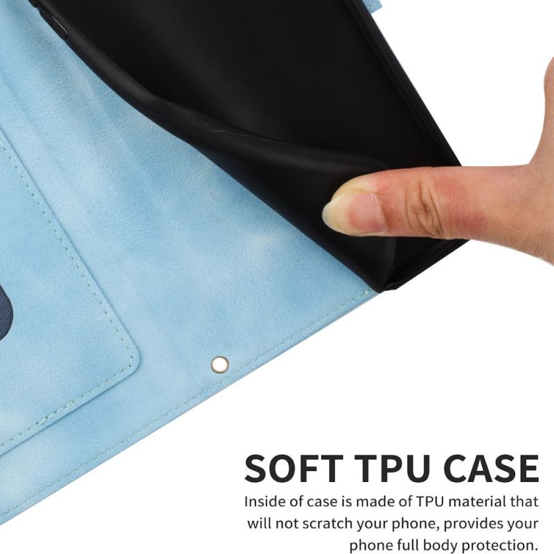 Fodral Samsung Galaxy S25 Plus 5g Blommönster Med Rem