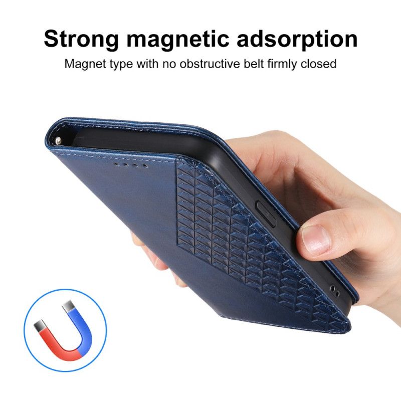 Folio-fodral Samsung Galaxy S25 Plus 5g Kalvskinnsstruktur