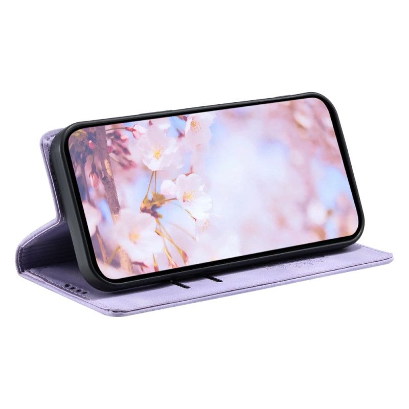 Folio-fodral Samsung Galaxy S25 Plus 5g Mandala-mocka-effekt