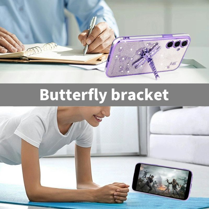 Skal För Samsung Galaxy S25 Plus 5g Dragonfly Kadem-fäste