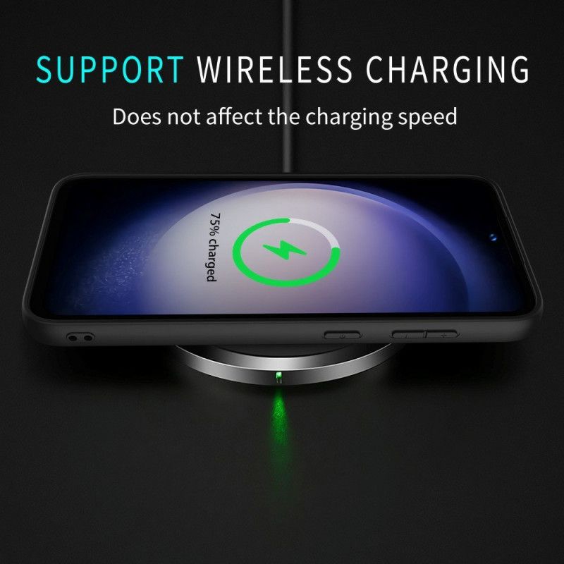 Skal För Samsung Galaxy S25 Plus 5g Läderstil Retro