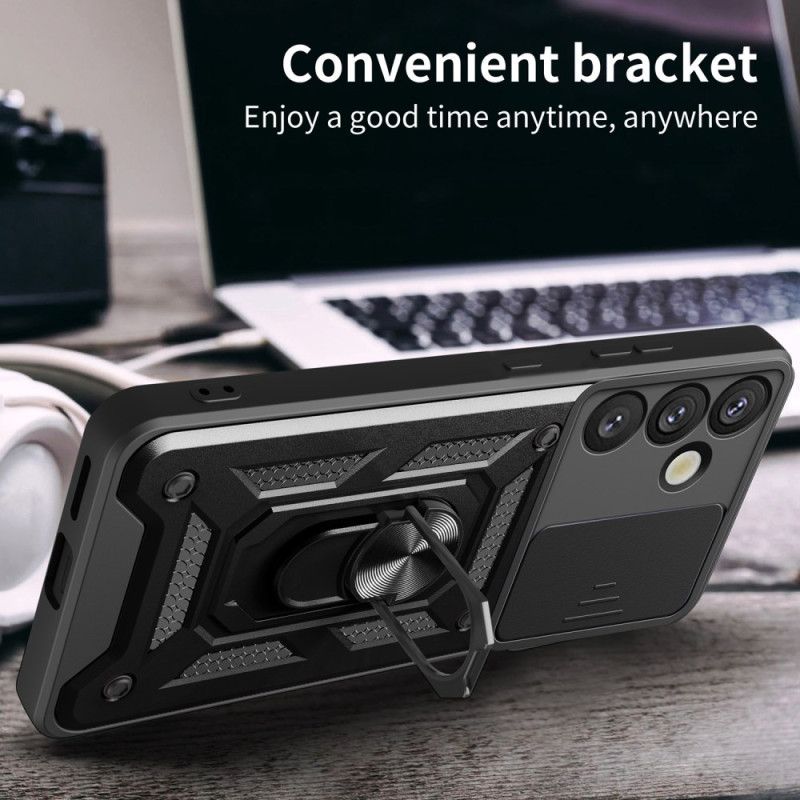 Skal För Samsung Galaxy S25 Plus 5g Roterande Fäste Och Linsskydd