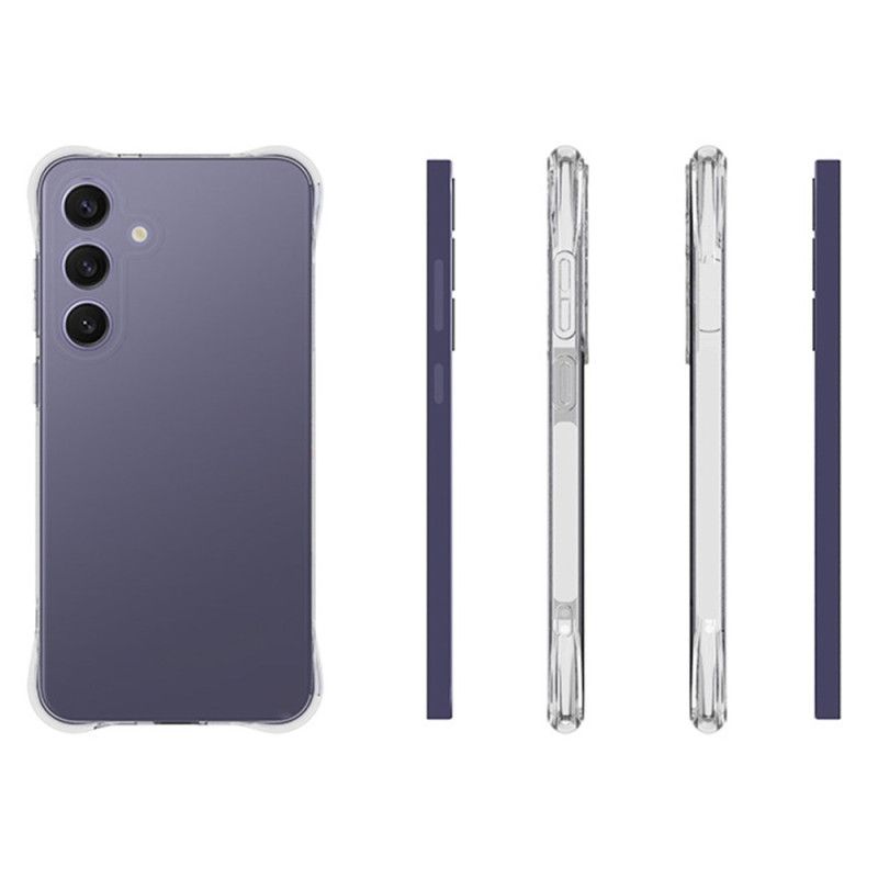 Skal För Samsung Galaxy S25 Plus 5g Transparent Förstärkt Halkfri