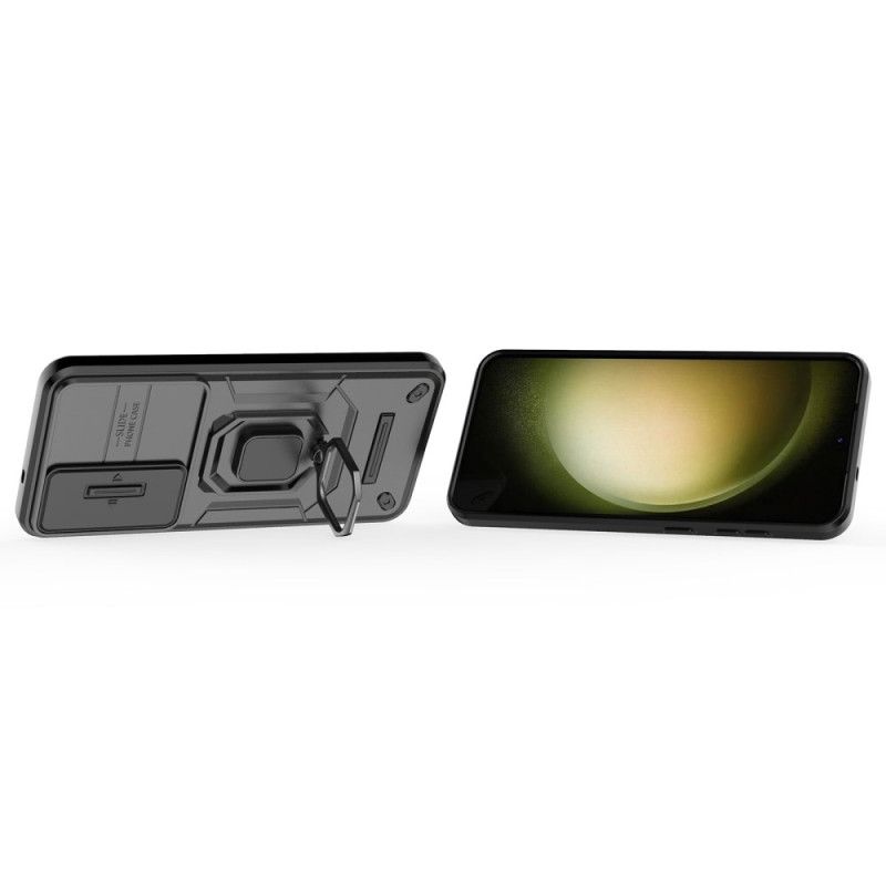 Skal Samsung Galaxy S25 Plus 5g Slitstark Ring Med Linsskydd