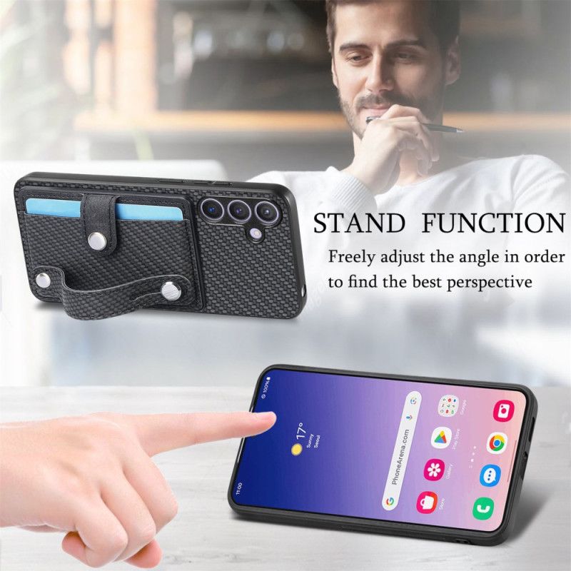 Skal Samsung Galaxy S25 Plus 5g Telefonfodral Rem Och Korthållare