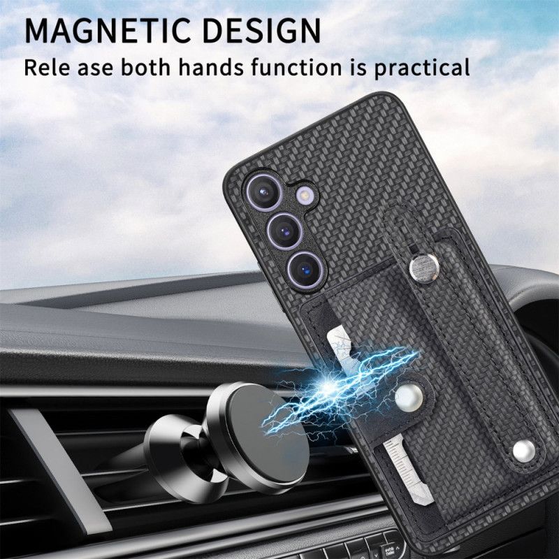 Skal Samsung Galaxy S25 Plus 5g Telefonfodral Rem Och Korthållare