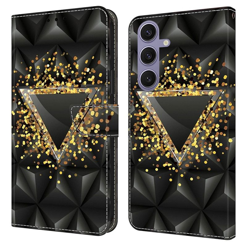 Skyddsfodral Samsung Galaxy S25 Plus 5g Guldtriangel