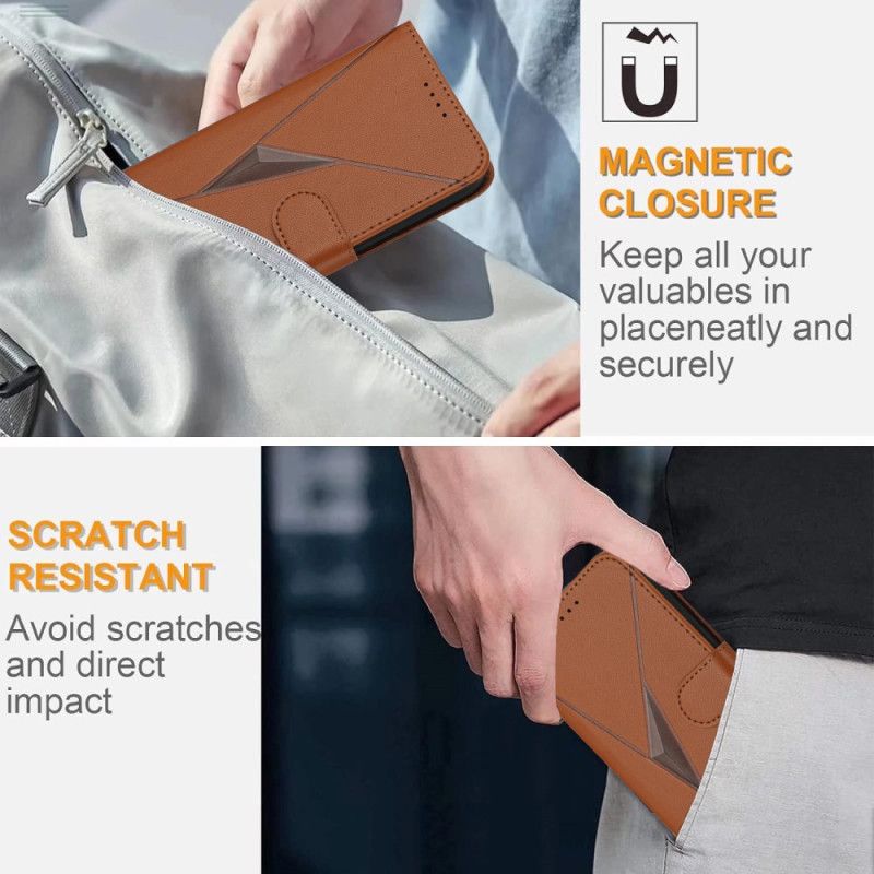 Skyddsfodral Samsung Galaxy S25 Plus 5g Triangulärt Mönster