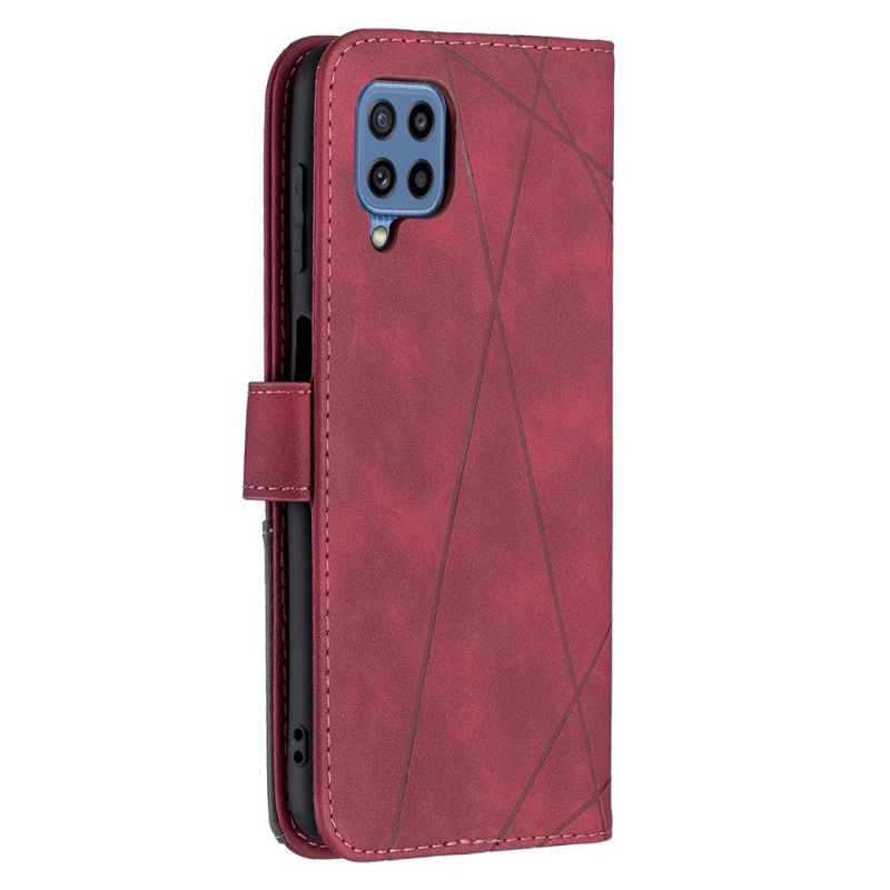 Fodral Samsung Galaxy M32 Binfen Färgtrianglar