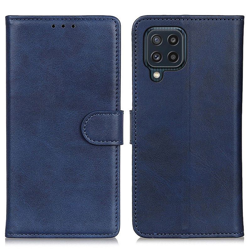 Fodral Samsung Galaxy M32 Matt Lädereffekt
