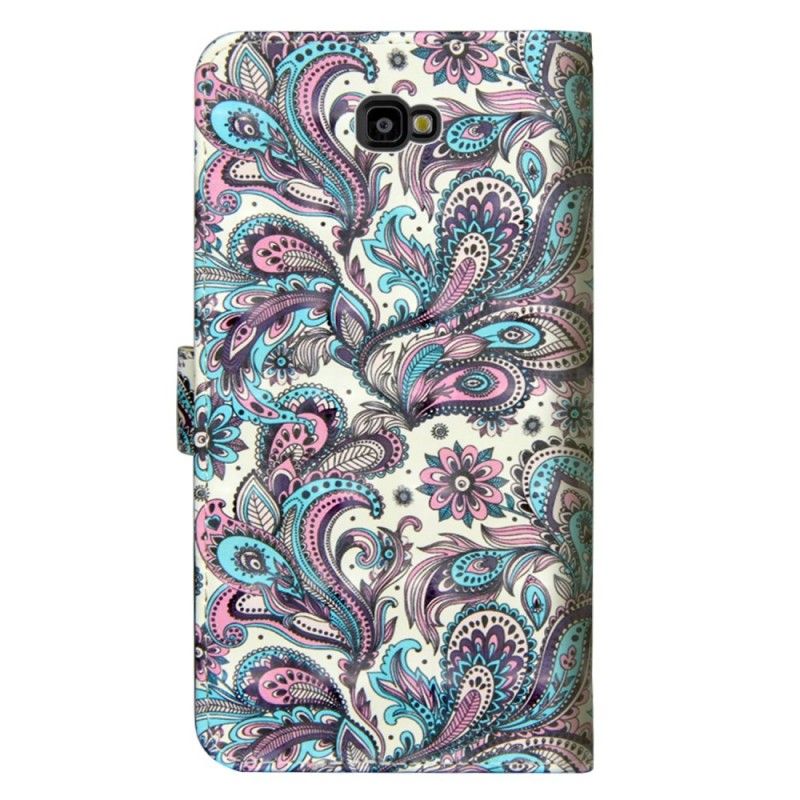 Fodral Samsung Galaxy J4 Plus Mönstrade Blommor