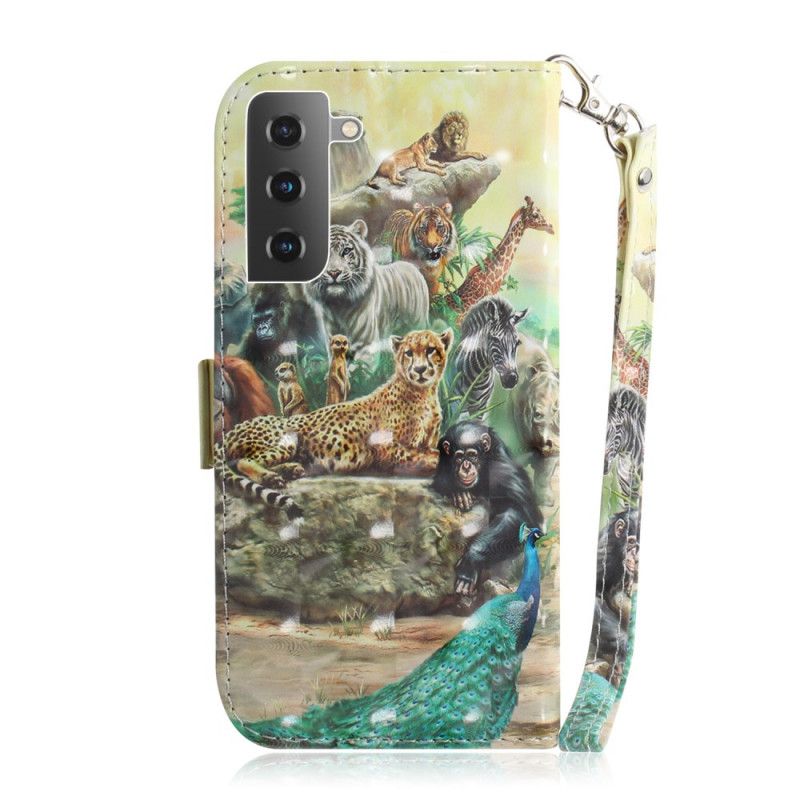 Fodral för Samsung Galaxy S21 Plus 5G Thong Safari Djur