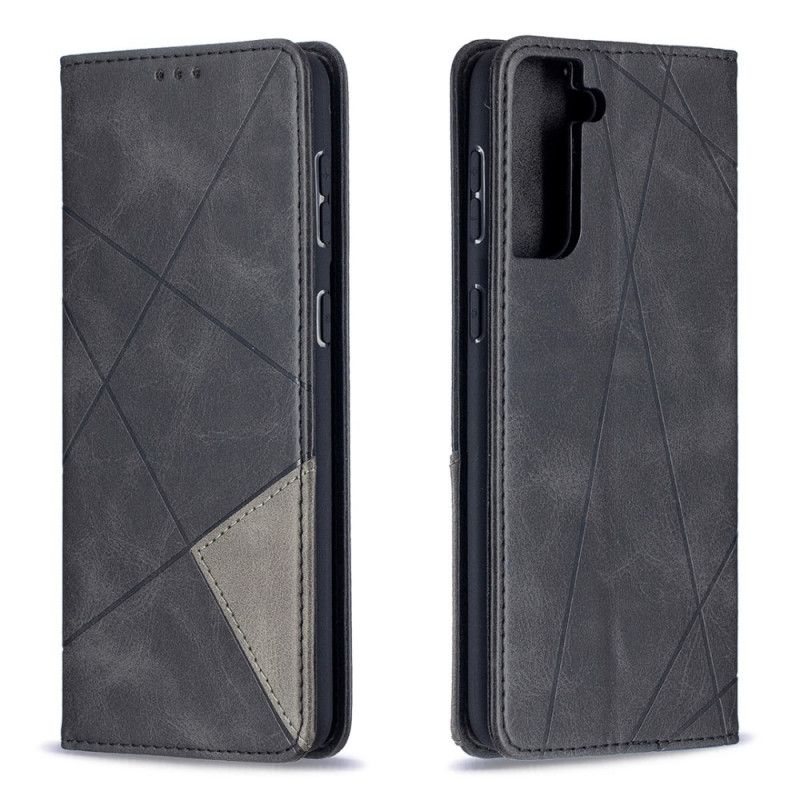 Folio-fodral för Samsung Galaxy S21 Plus 5G Svart Artiststil