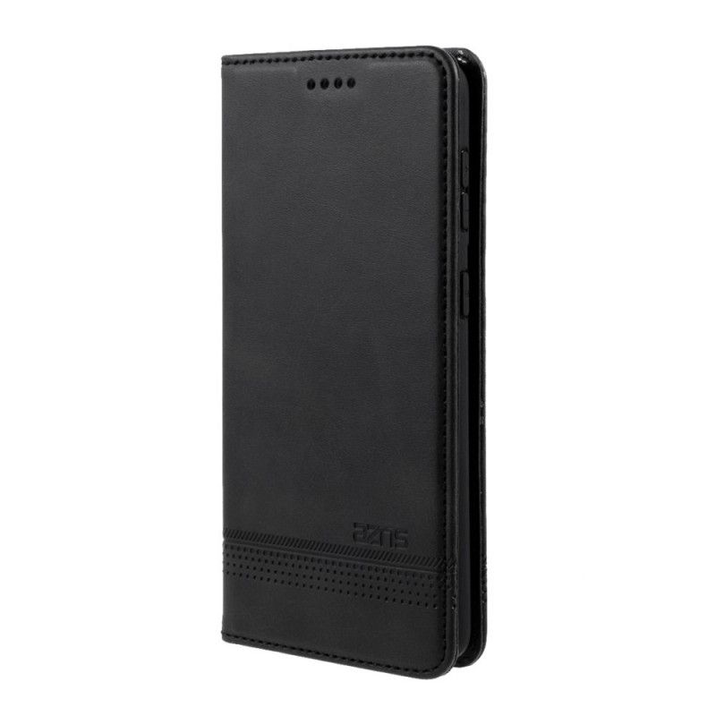 Folio-fodral för Samsung Galaxy S21 Plus 5G Svart Azns Läderstil