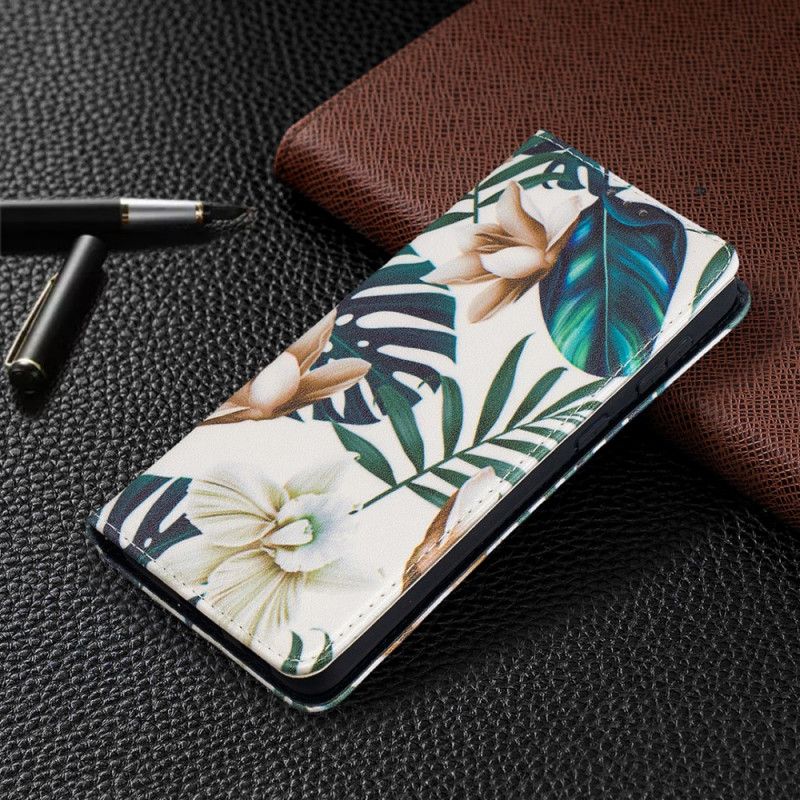 Folio-fodral Samsung Galaxy S21 Plus 5G Grön Löv
