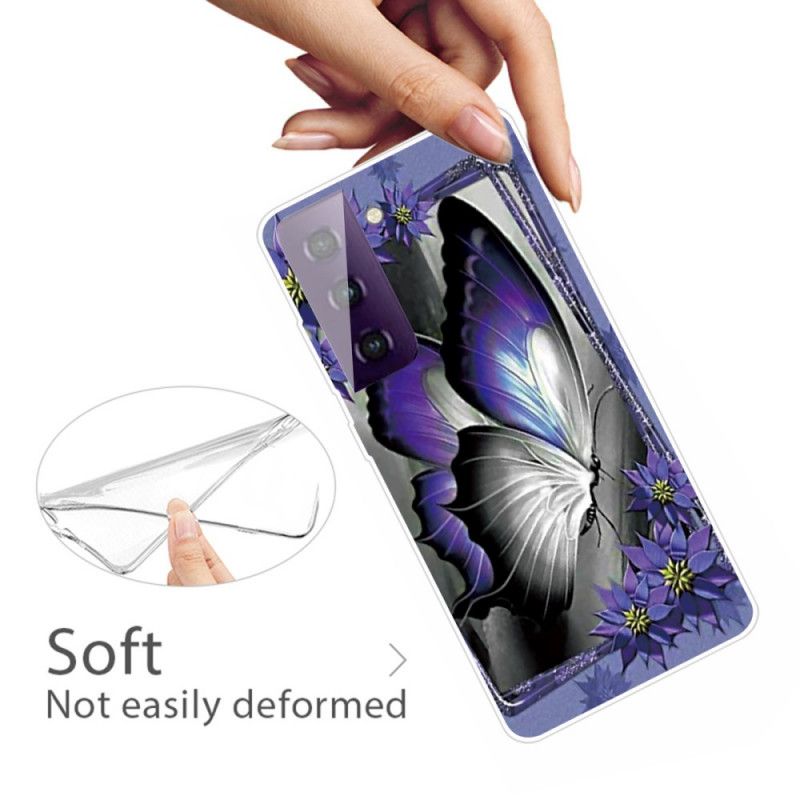 Skal Samsung Galaxy S21 Plus 5G Kunglig Fjäril