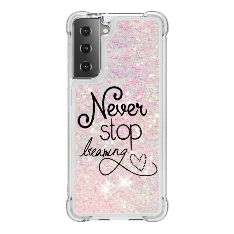 Skal Samsung Galaxy S21 Plus 5G Sluta Aldrig Drömma Om Glitter