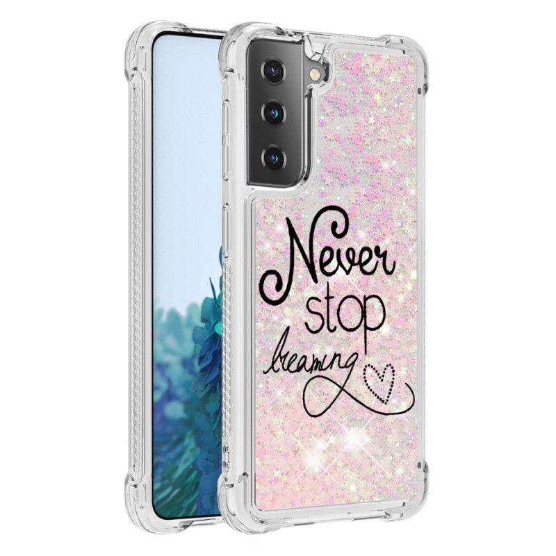 Skal Samsung Galaxy S21 Plus 5G Sluta Aldrig Drömma Om Glitter