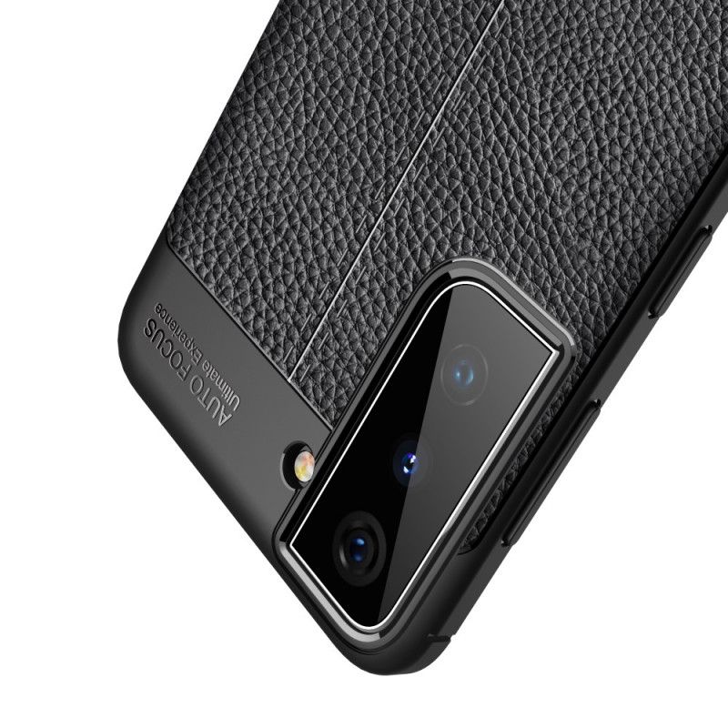 Skal Samsung Galaxy S21 Plus 5G Svart Dubbelt Linjär Effekt