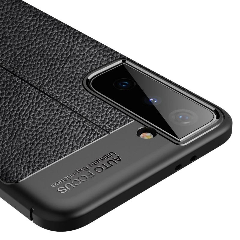 Skal Samsung Galaxy S21 Plus 5G Svart Dubbelt Linjär Effekt