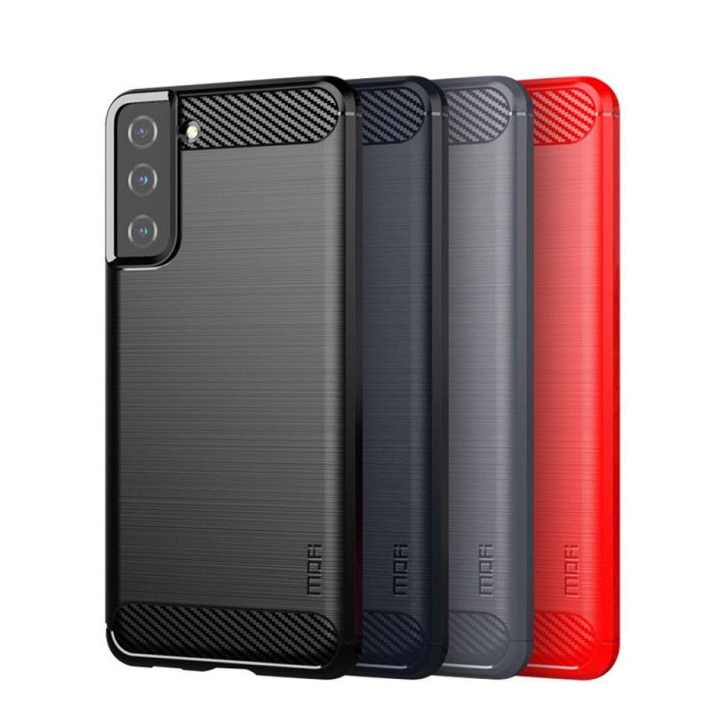 Skal Samsung Galaxy S21 Plus 5G Svart Mofi Borstat Kolfiber