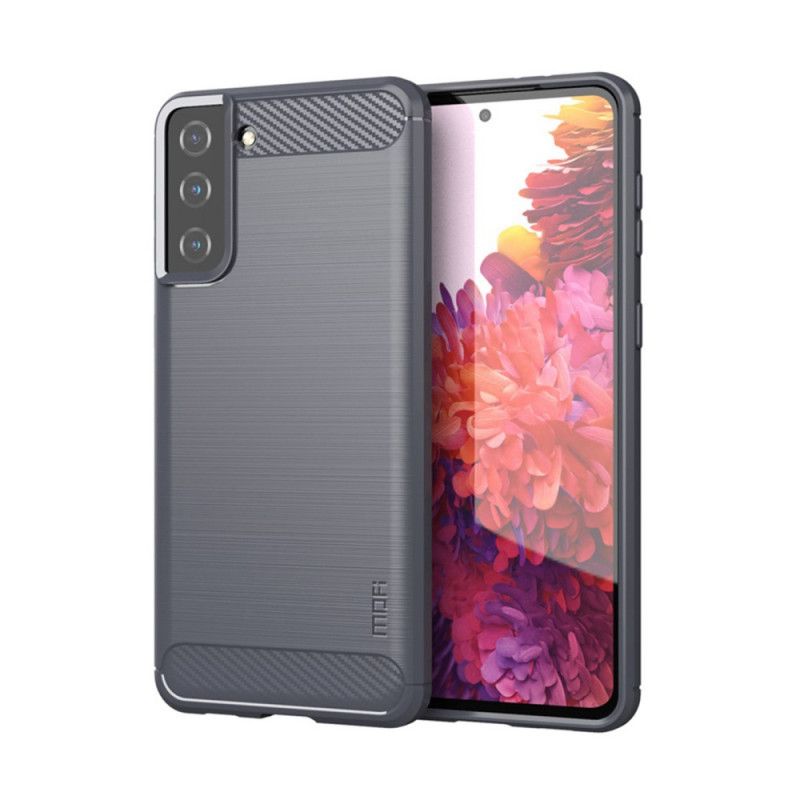 Skal Samsung Galaxy S21 Plus 5G Svart Mofi Borstat Kolfiber