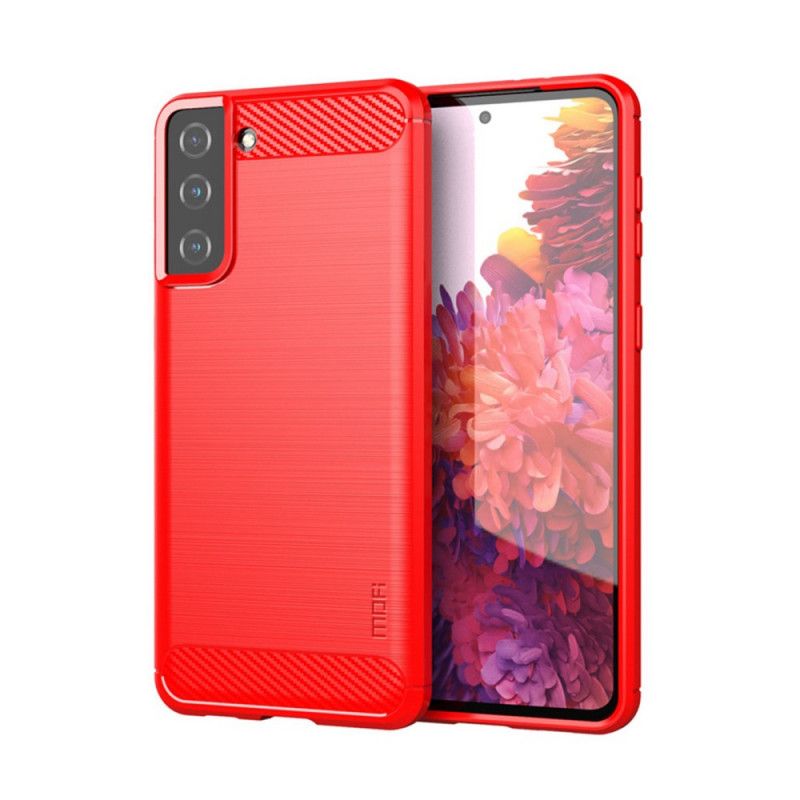 Skal Samsung Galaxy S21 Plus 5G Svart Mofi Borstat Kolfiber