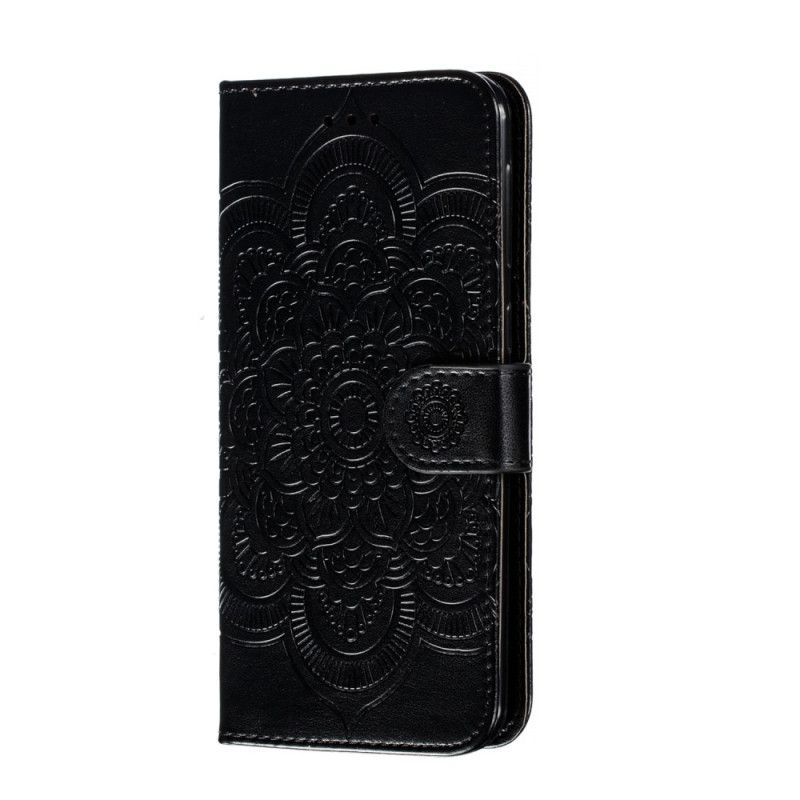 Läderfodral Samsung Galaxy M21 Svart Hela Mandala