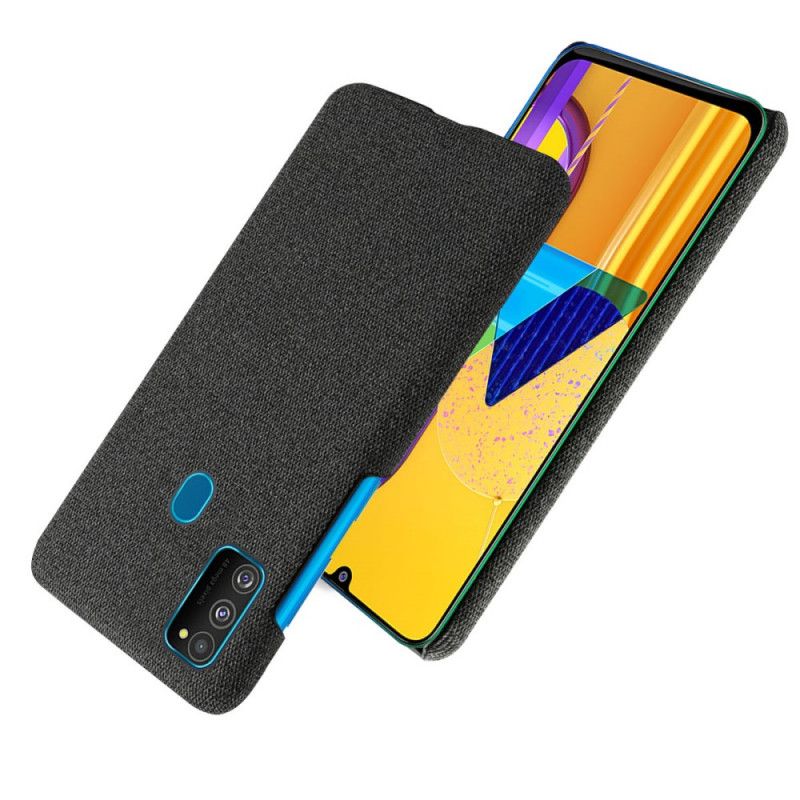 Skal Samsung Galaxy M21 Svart Ksq Tygstruktur