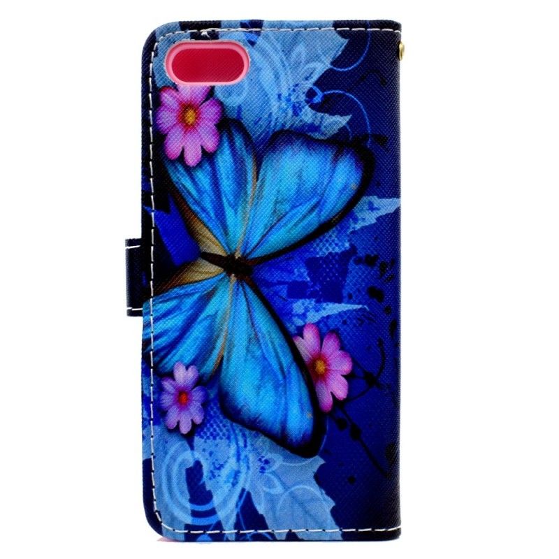 Fodral för Huawei Y5 2018 Tropisk Fjäril